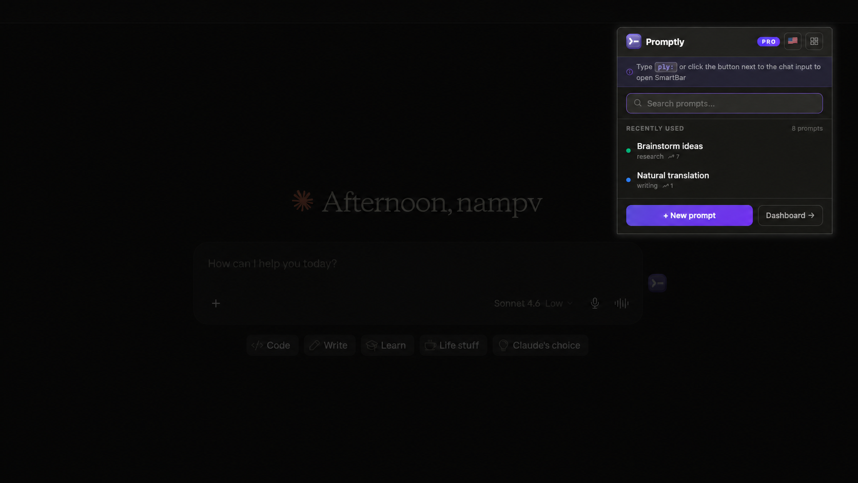 Popup Launcher